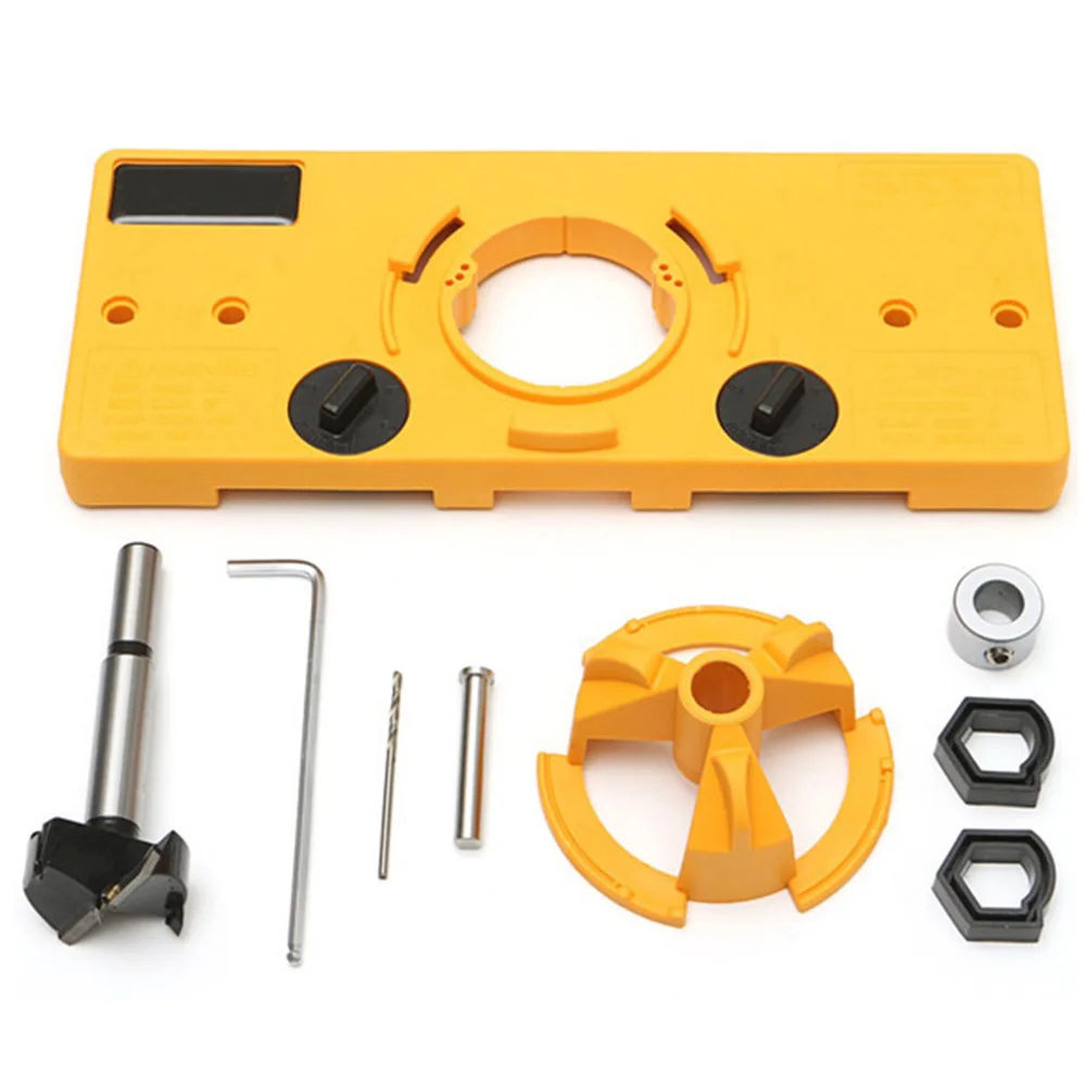 35 мм Отверстие Сверло шарнир Зажим Расточная чаша стиль Руководство Форстнер