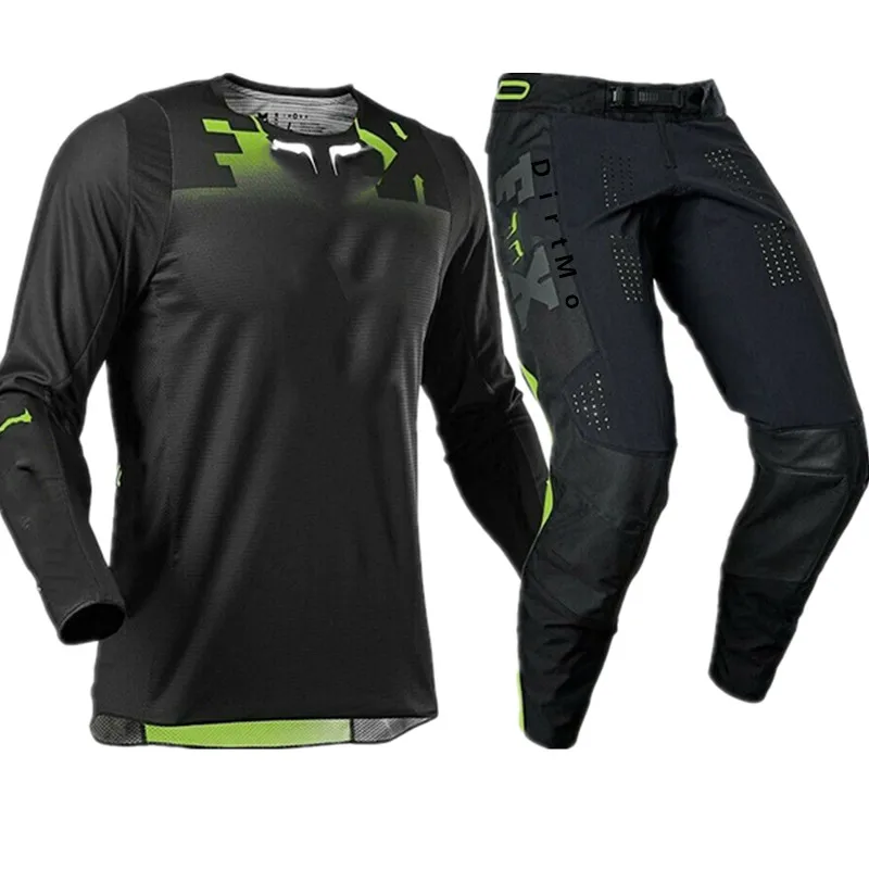 

NEW 2021Dirt MoFox 180/360 Motocross Jersey and Pants MX Gear Set Combo mtb ATV Off Road motorcycle racing suit enduro