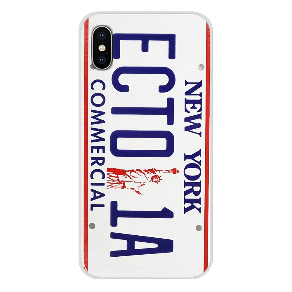 Чехол для мобильного телефона Ecto 1 Ghostbusters с номерным знаком для Apple IPhone X XR XS 11Pro MAX 4S 5s 5C SE 6S 7 8 Plus ipod touch 5 6 - Цвет: images 9