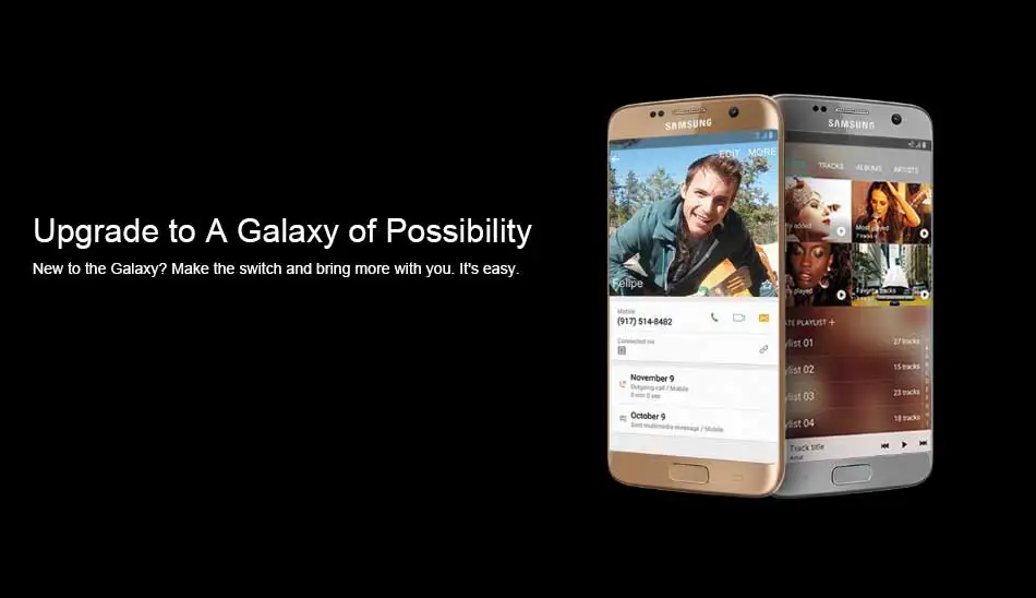 Абсолютно мобильный телефон samsung Galaxy S7 edge G935F Exynos 8890 LTE 4G 5," Восьмиядерный 4 ГБ 32 ГБ NFC Android-телефон