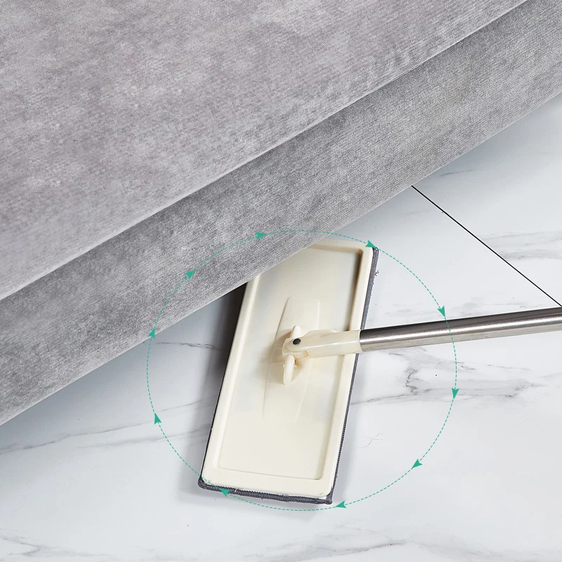 rotary bucket mop no hand washing 360° squeeze microfiber mat kitchen and bathroom cleaning tool portable cleaning bucket free global shipping