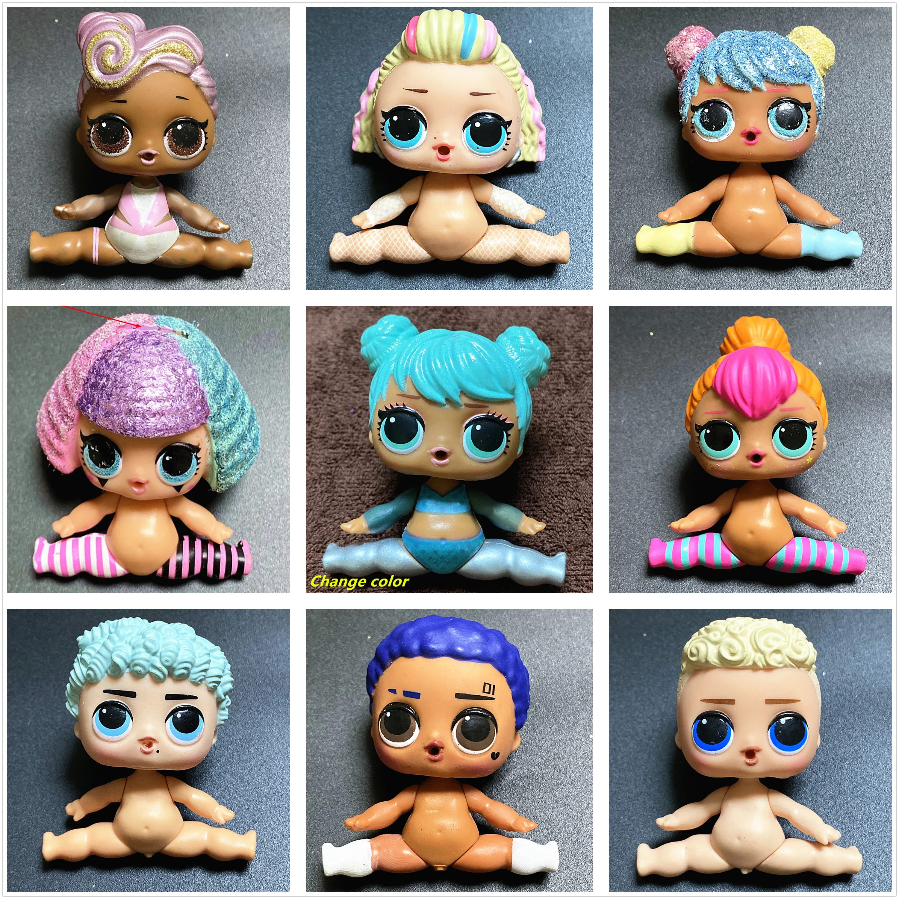 L.O.L. Кукла с блестками SURPRISE Choose Limited Collection 1 шт. большая кукла-сестра 8 см панк