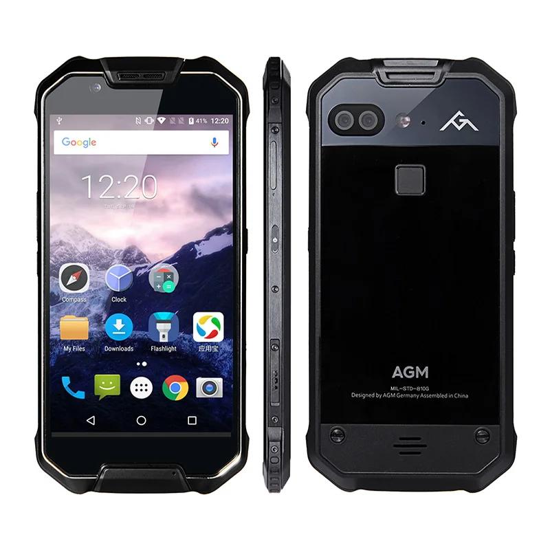 AGM X2 прочный IP68 MIL-STD-810G водонепроницаемый телефон 6000 мАч Быстрая зарядка 6G+ 64G/128GB мобильный телефон 5," Восьмиядерный 16MP NFC Смартфон