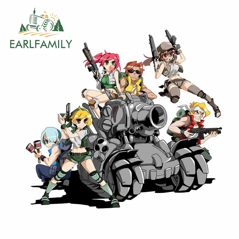 EARLFAMILY 13 см x 11 9 для металлическая пуля Tarma Аркады автомобильные наклейки