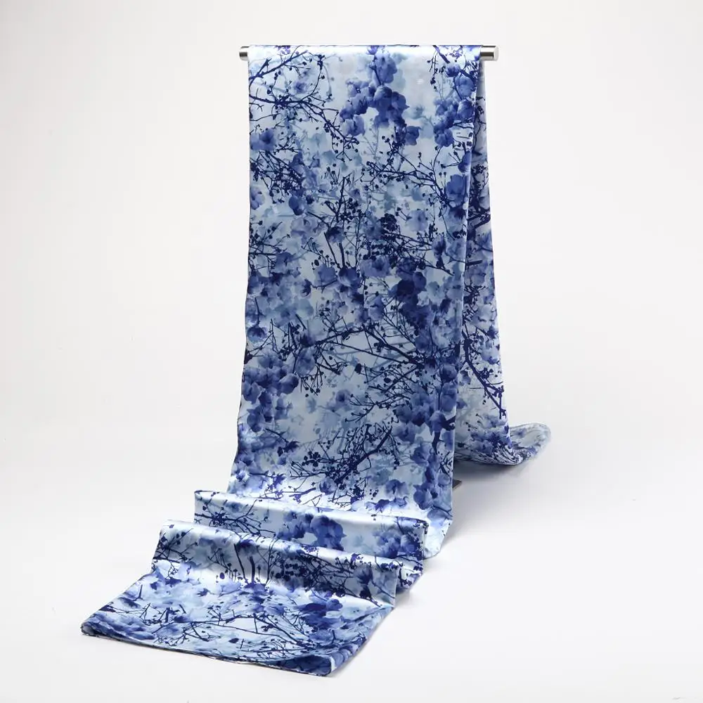 170x75 см Модная шелковая ткань для девушек чистящая грибы материал