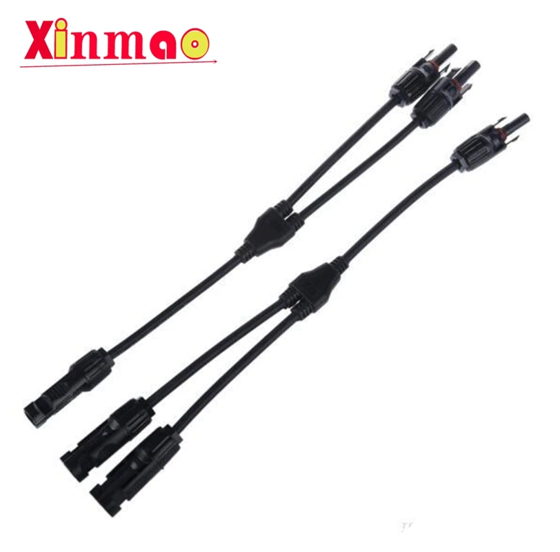 

1 Pair Branch Y Adapter Connectors M/M/F and F/F/M For Solar Panels Cable PV System Waterproof Socket Plug Connector IP67