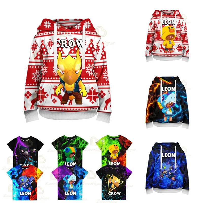 

browlers Nita and Star,Boys Girls Cartoon Jacket Tops Teen Clothes 3 To 14 Years, Spike Kids Hoodies Game 3D Printed Sweatshirt
