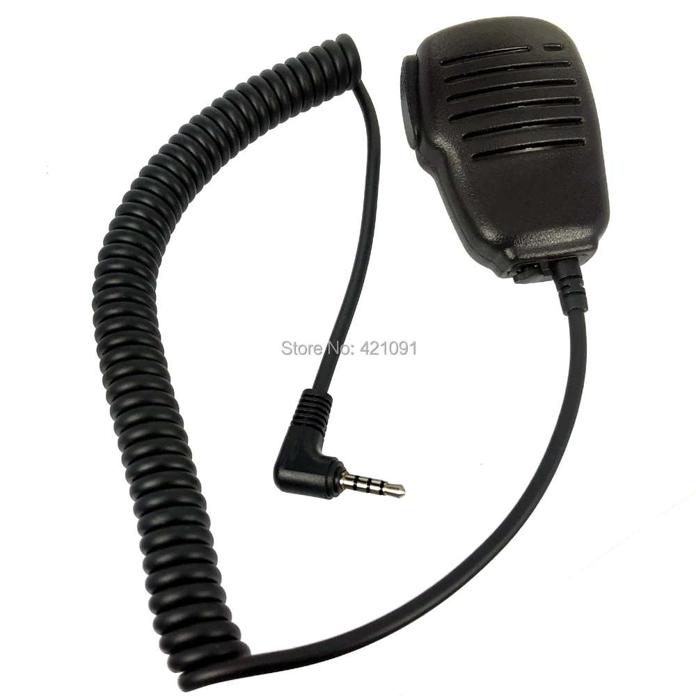 New PTT Speaker Mic Microphone For YAESU VERTEX VX-3R FT-60R FT1DR FT2DR VX-10 VX-17 VX-110 VX-150 VX-130 Walkie Talkie Radio