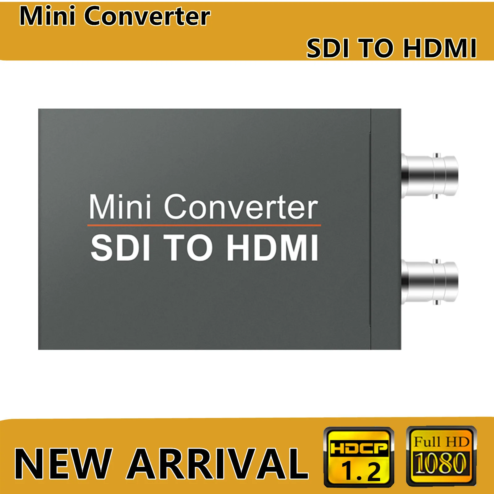 Hdmi para Sdi Conversor com Áudio Detecção de Formato Sdi para Hdmi Mini Conversor Compatível Vídeo Micro Automático hd 3g