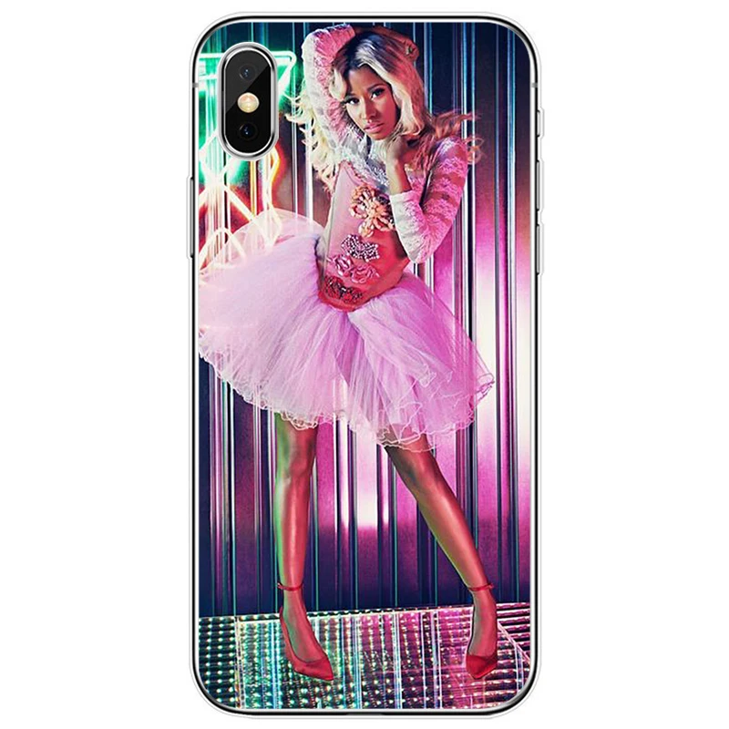 Nicki Minaj крышка чехол для телефона из мягкого силикона ТПУ с рисунком iPhone 5 5S SE 6 6plus 7