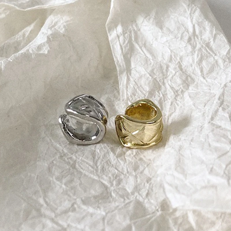 Готический золотой серебряный цвет металлические абстрактные стрелы ушные