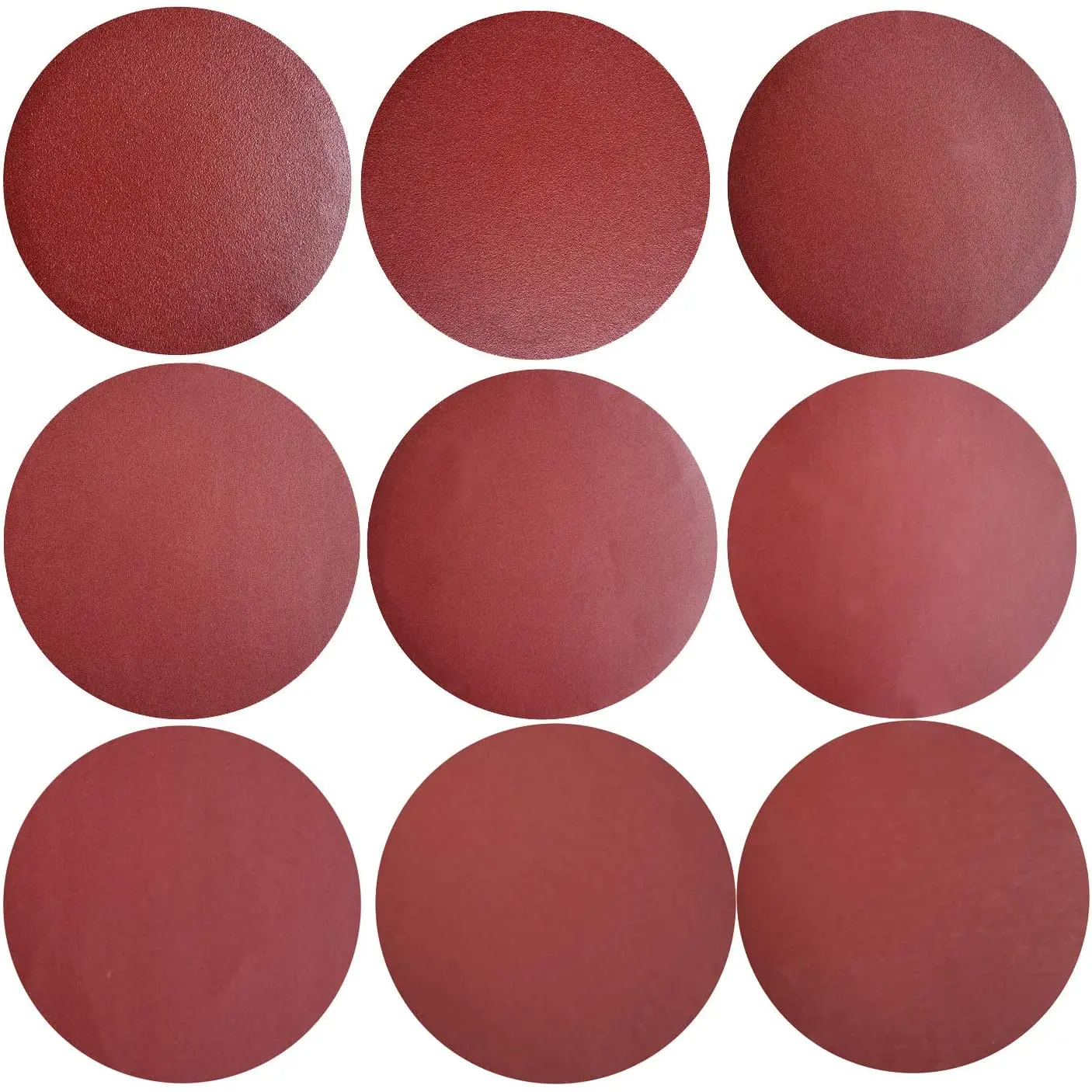 

100 PCS 6 Inch 150mm PSA Aluminum Oxide Sanding Disc, 10 Each of 120-2000 Grits Self Stick Sander Paper for DA Sanders