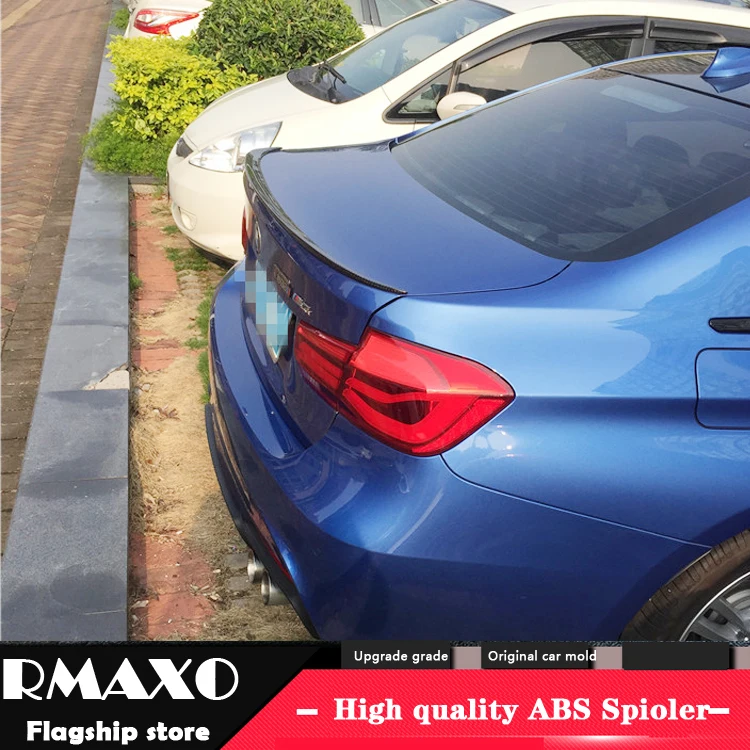 Спойлер для BMW F30 F35 2015 2018 320li 325li M3 Высокое качество карбоновое волокно заднее