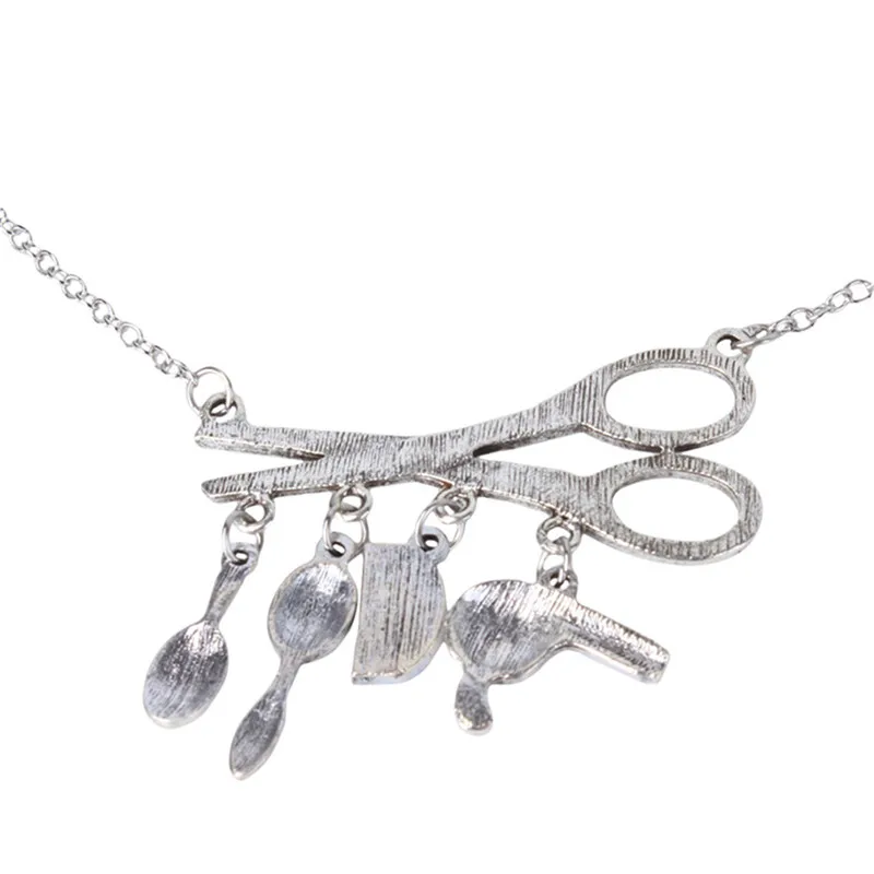 2020 новые творческие инструмент для ожерелья фен/ножницами/гребень/зеркало