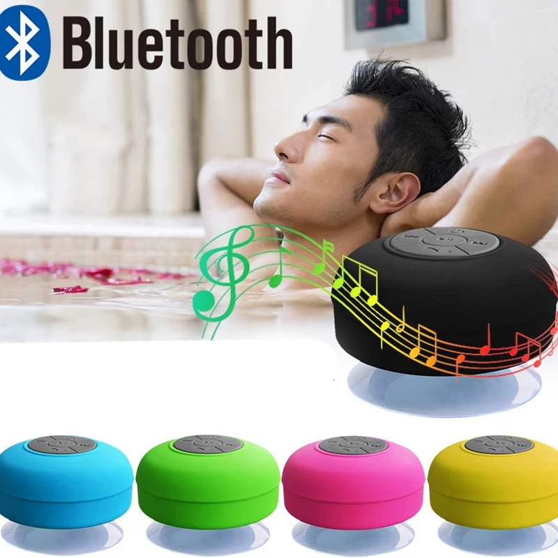 Водонепроницаемый мини динамик Bluetooth портативный бассейн и душ ванная комната s