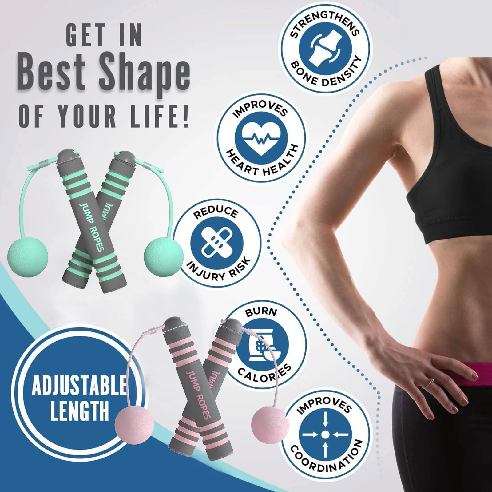 

2021 Cordless Skipping For Fitness No Tangles Speed Cordless Skipping Unisex Portable Ffitness Equipment Skip Rope