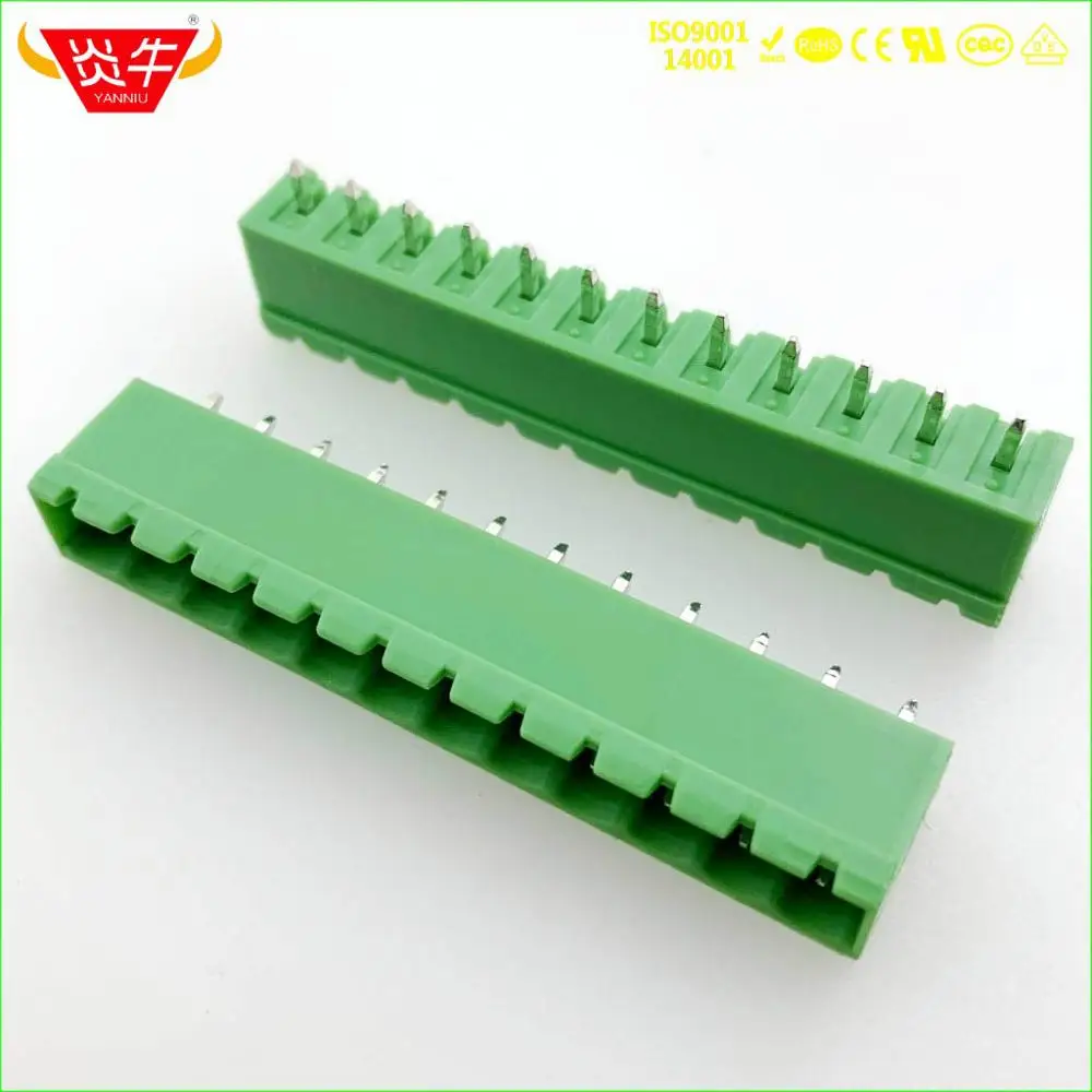 2EDGVC-5.0-12P KF2EDGVC 5,0 2P~ 12P разъем PCB вставной TEMINAL блок 2EDGVC 5,0 мм 2PIN~ 12PIN MSTBVA 2,5G 1755516 PHOENIX контакт DEGSON - Цвет: 2EDGVC-5.0-12P