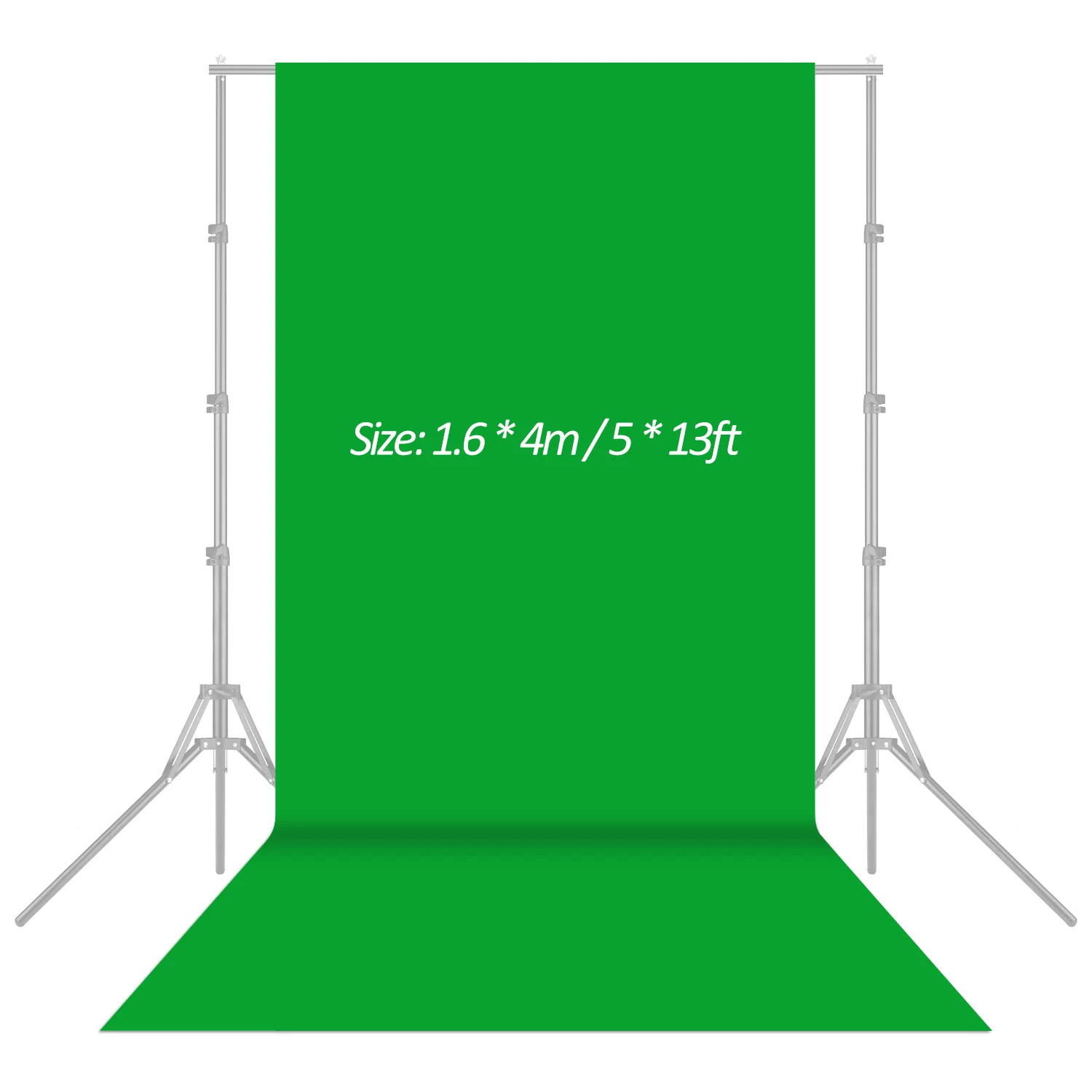 1.6x 4 м/5x13ft фотостудия нетканый зеленый экран задний фон сплошной цвет черный