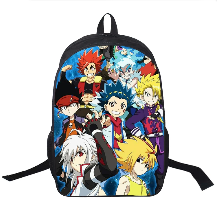 Школьные рюкзаки Beyblade Burst водонепроницаемые школьные ранцы 16 дюймов с рисунком
