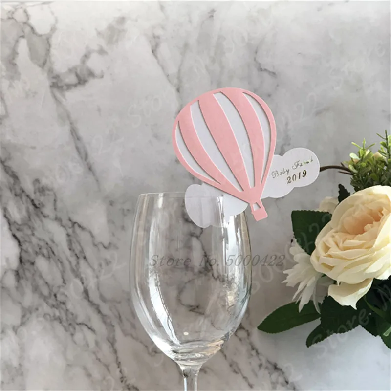 60 шт. воздушные шары бокалы для вина визитки приглашения на вечеринку в честь