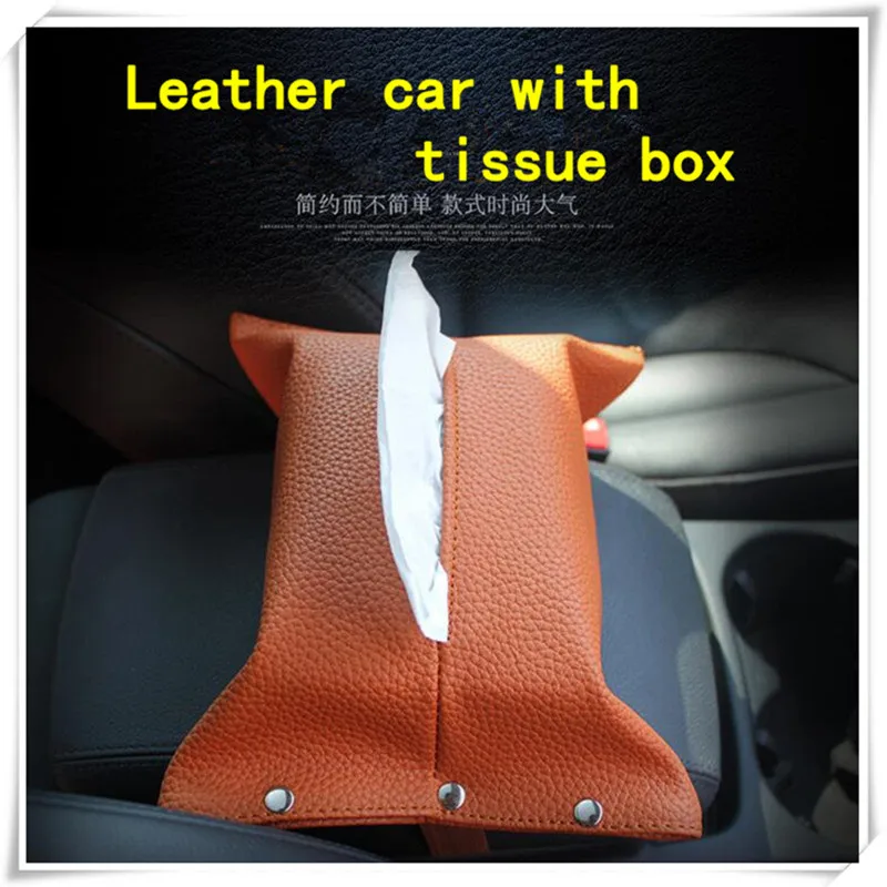 Car Styling Tissue Box Container Towel Napkin Holder For MG 3 6 ZS 2017 ZR Saab 9-2X 9-3 E 9-5 9-7X Accessories | Автомобили и
