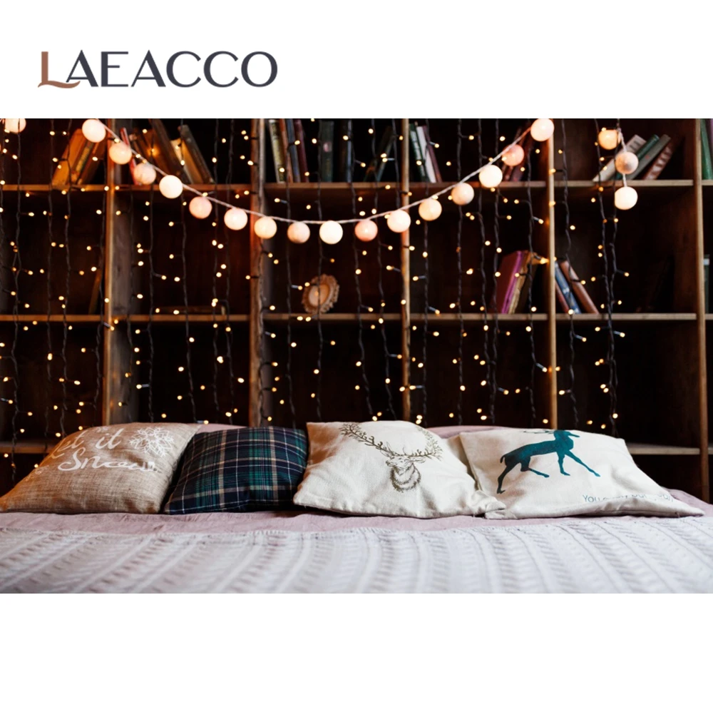 Laeacco Рождественские фоны для фотосъемки зимние снеговик дерево мяч куклы с