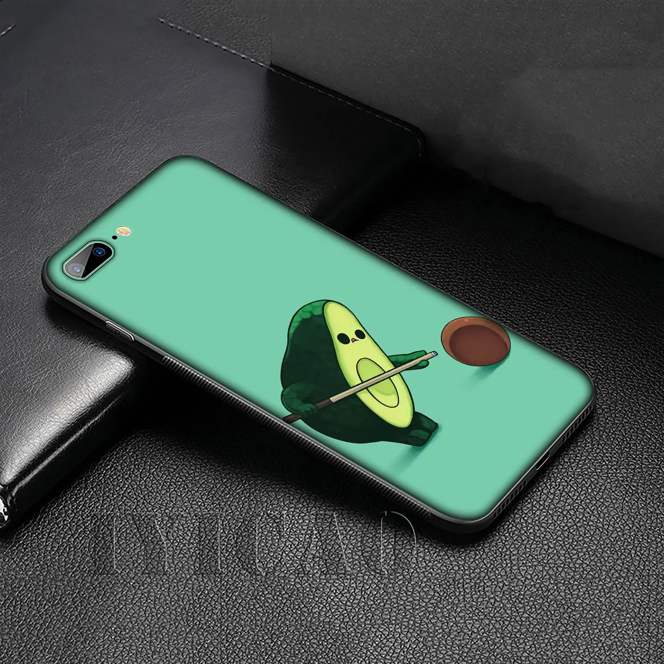 IYICAO милый рисунок авокадо черный мягкий силиконовый чехол для huawei P30 P20 Pro P10 P9 Lite