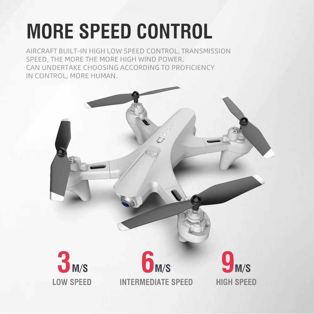 

LS-UTU Drone With Dual Camera 1080P/4K HD Dual-lens Foldable Wifi FPV Quadcopter Trajectory Flight RC Helicopter Dron Boy RC Toy