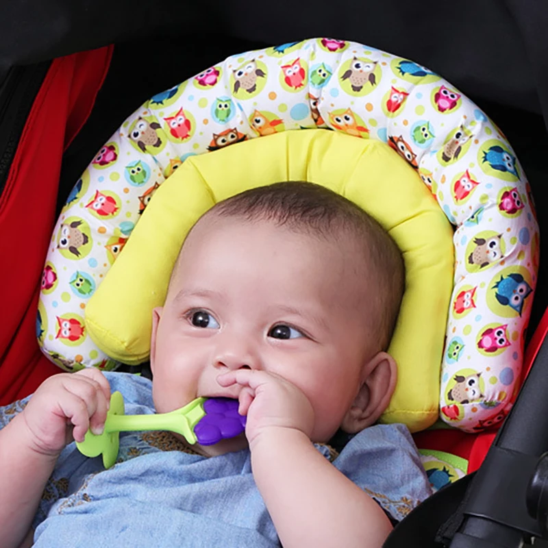 

Baby Seat Pillow Newborn Stroller Cushion Car Seat Protect The Spine Pillow U Shape Infant Sleeping Nursing Soft YAP010