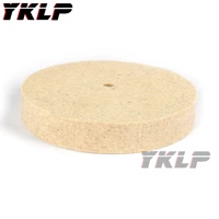 10pcs 4 100mm wool felt polishing pad buffing wheel disc mat for grinder rotary tool bore 10mm thickness 25mm