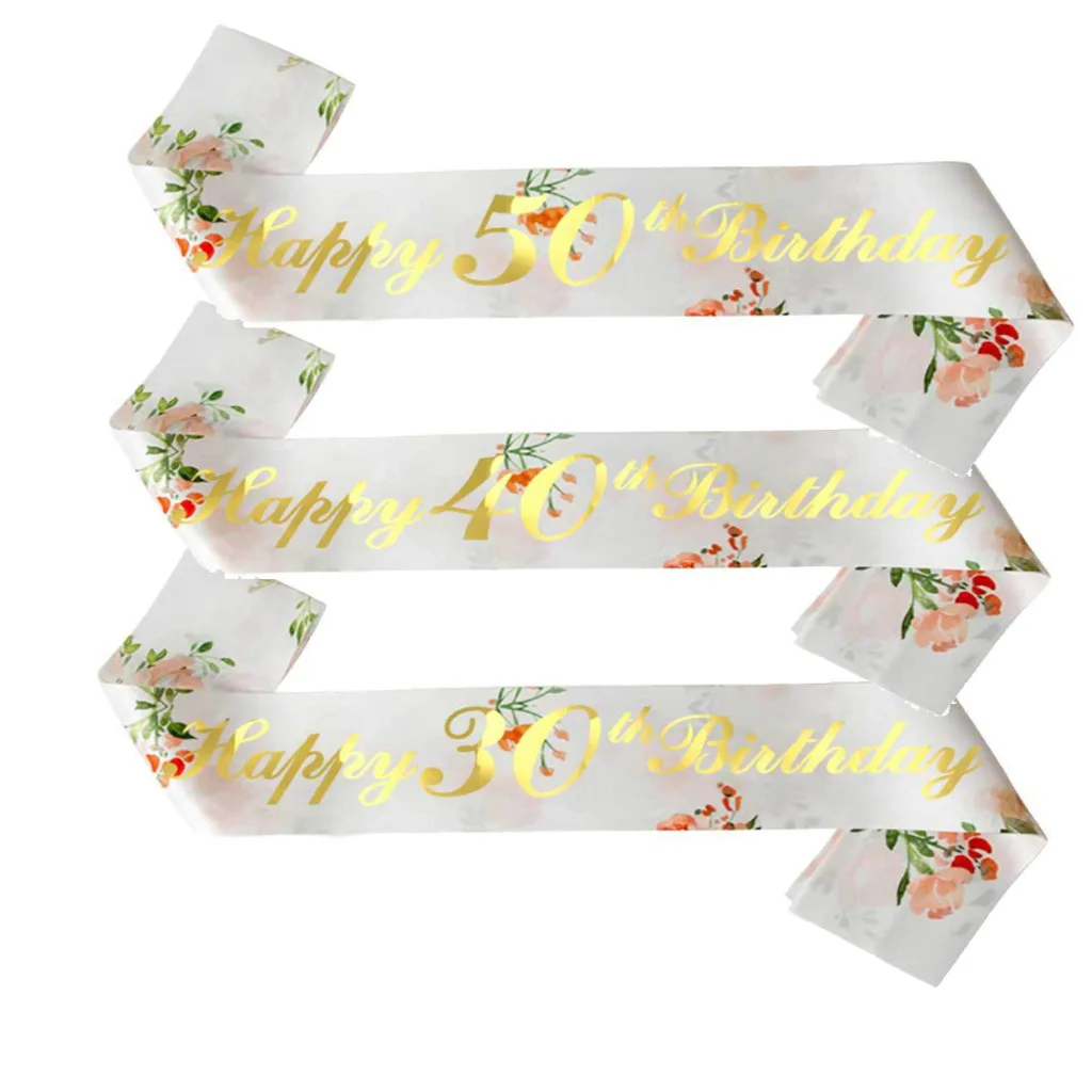 

100 шт., украшения для вечеривечерние, 16/18/20/21/25/30/40/50 лет