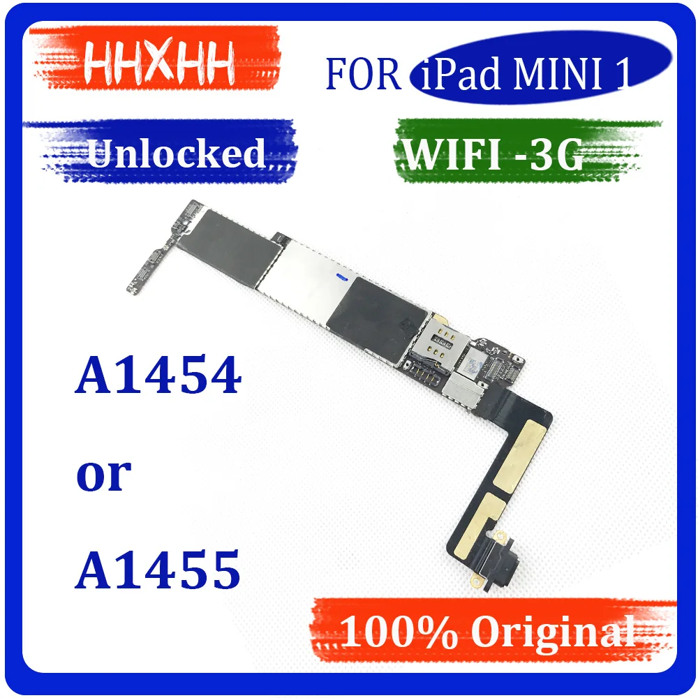 Материнская плата с полным чипом, материнская плата, Wifi версия A1432 A1454 A1455Wifi cellular 3g для Ipad mini 1, материнская плата
