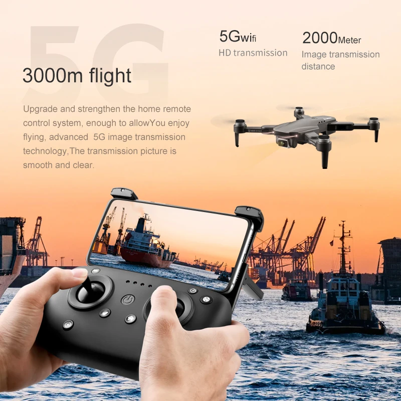 LU8 MAX складной Дрон 6K HD аэрофотосъемка бесщеточный GPS позиционирование