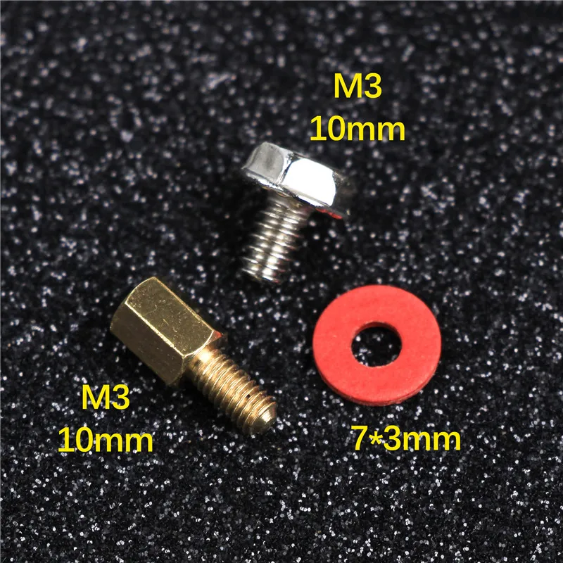 30Pcs Assorted M3 Computer Golden Motherboard Riser Silver Screws Red Washers Set Security Tornillos De Todas Las Medidas - купить по