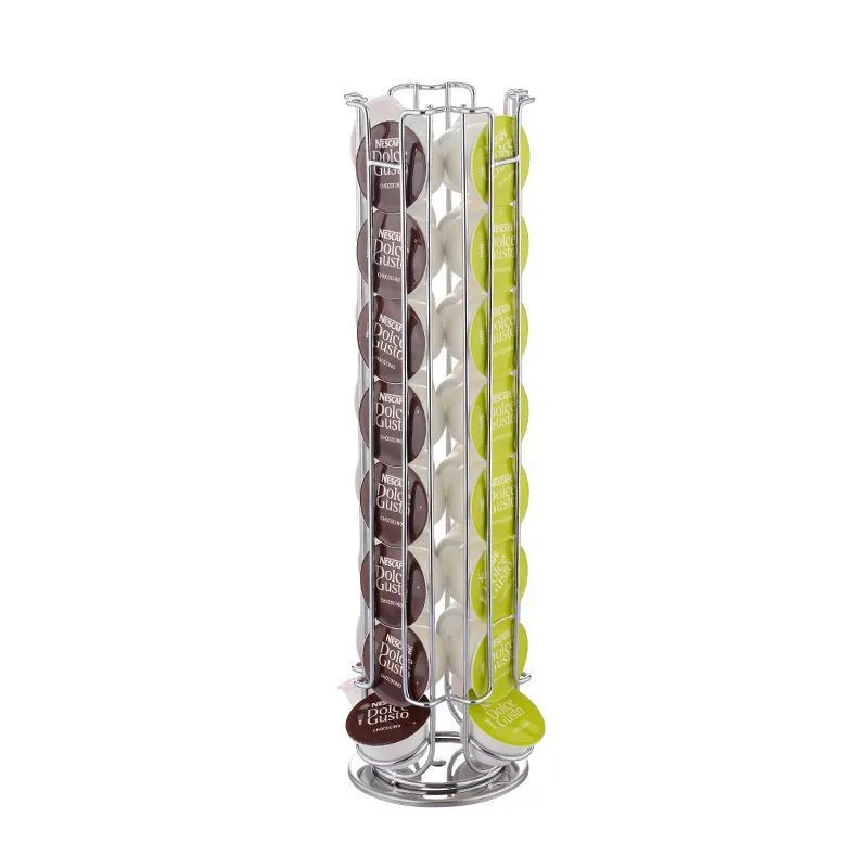 Подставка для хранения 32 шт. Dolce Gusto стойка дисплея вращающийся держатель