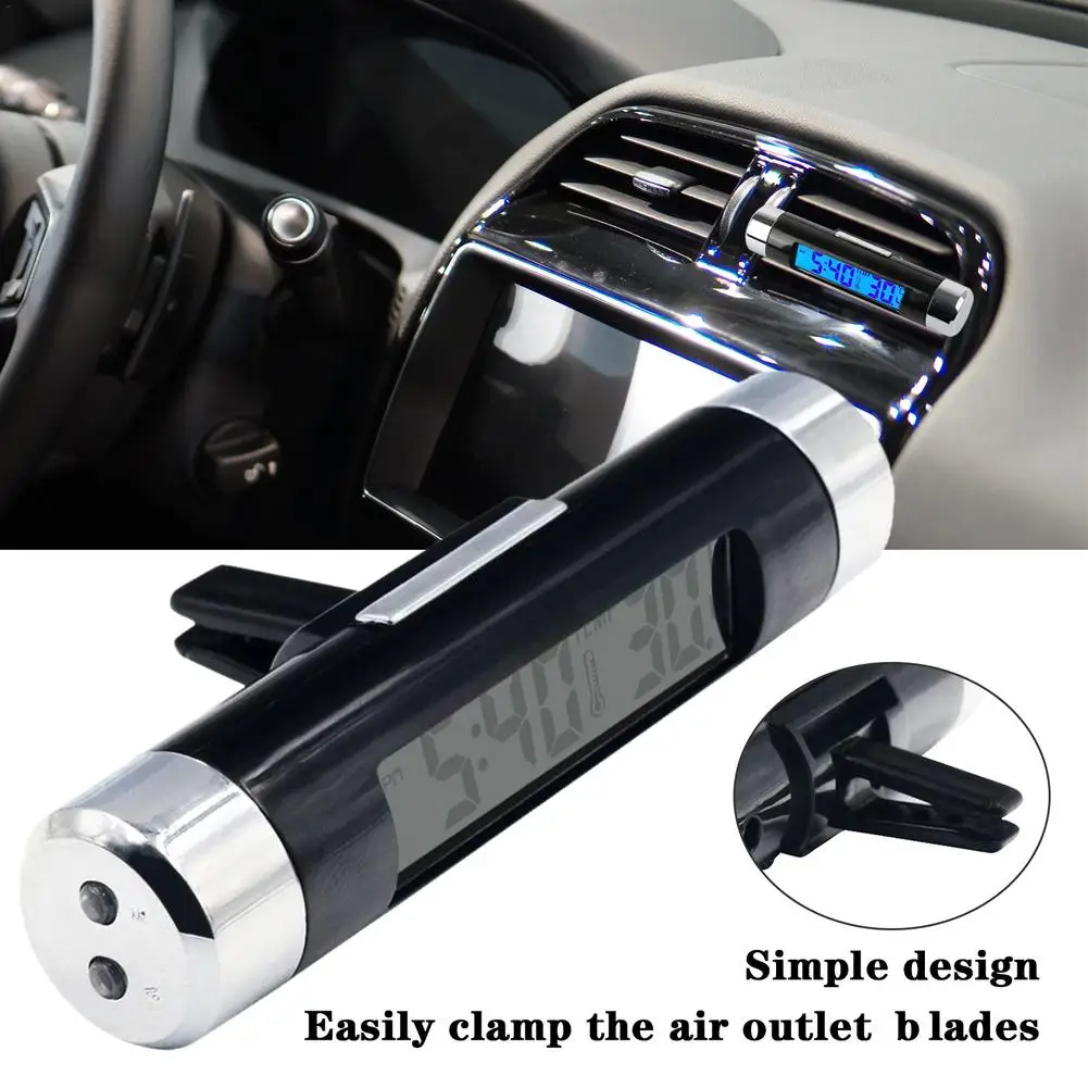 Высококачественные Универсальные автомобильные цифровые мини-часы с