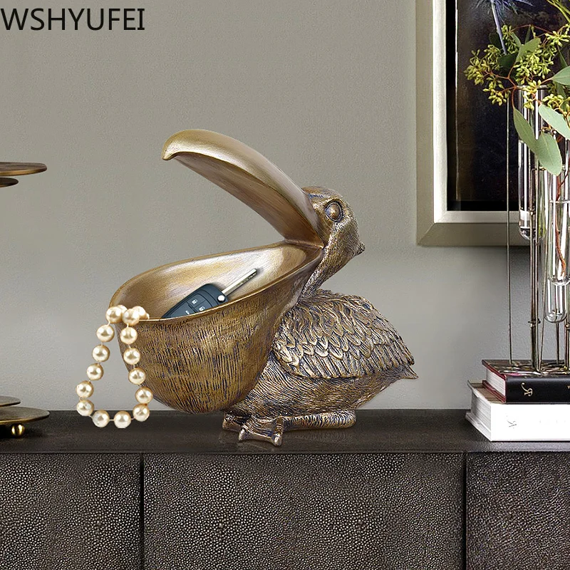 Американский новый стиль орнамент Декоративный ящик для хранения ключей