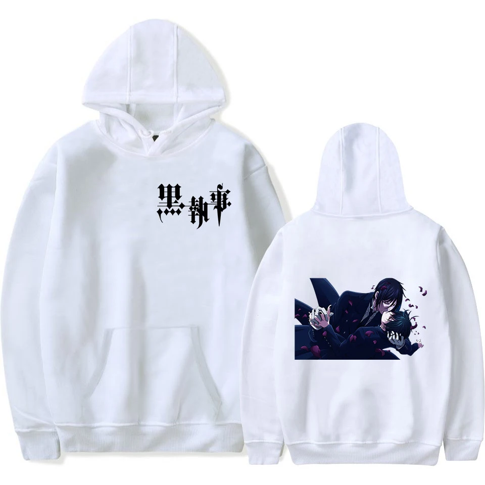 

Hot Sale Black Butler Hoodies&Sweatshirts Men/Women Fashion Casual Harajuku Anime Hoodie Print Black Butler Pullover Top