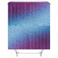 new purple stars shower curtain 3d print bathroom curtains waterproof mildew proof with hooks