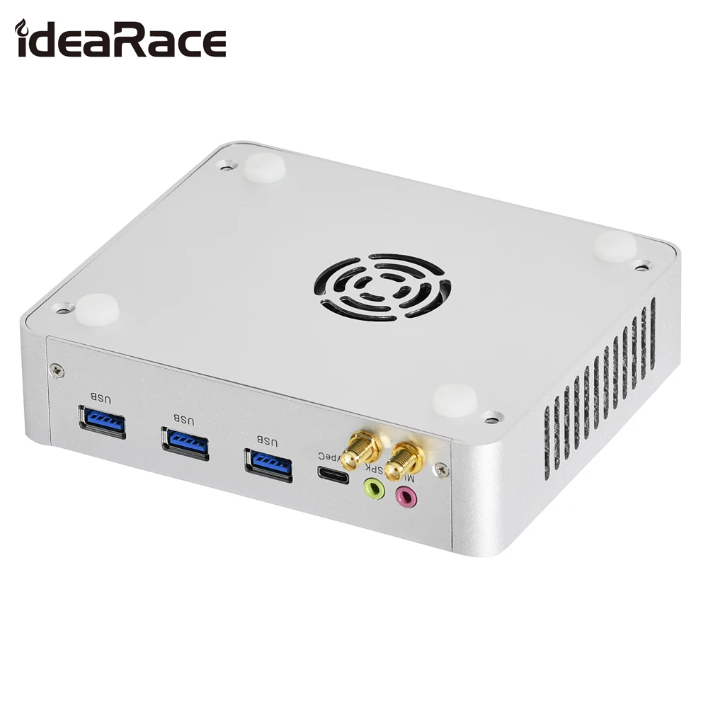 

Idearace With Fan Mini pc Intel Dual Core i3 6th Gen 6157U2.4GHz DP HDMI Small Computer M.2 LAN HTPC Mini PC