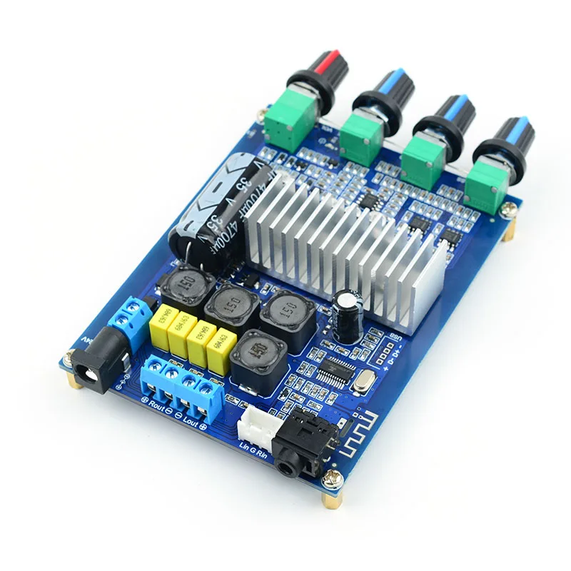 Плата усилителя UNISIAN TPA3116 Auido Bluetooth 4 2 2x50 Вт 0 каналов усилители мощности управление