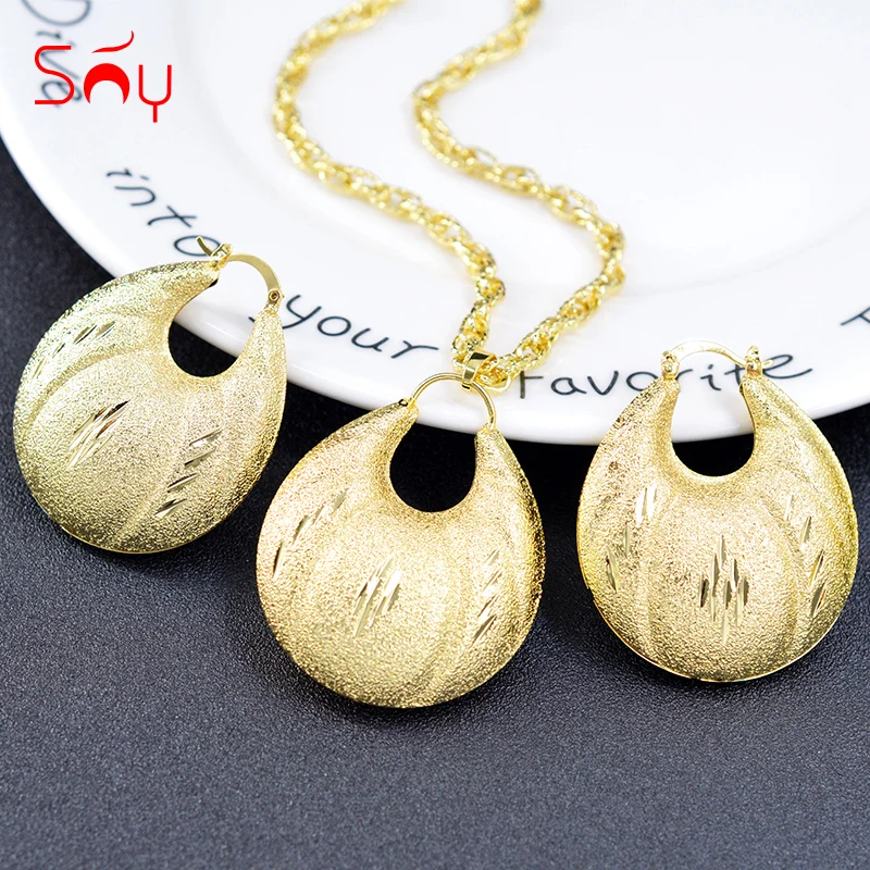 Солнечные ювелирные изделия хит продаж большой ювелирный набор для женщин