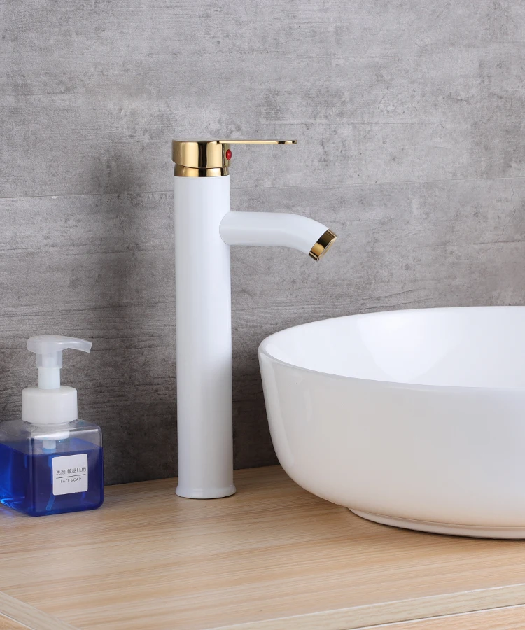 Смеситель с одной ручкой для ванной комнаты смеситель горячей и холодной воды