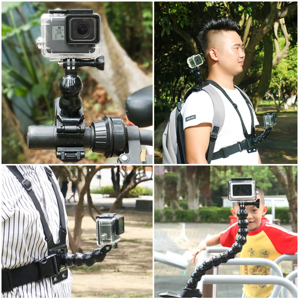 Держатель для камеры фиксация шланга селфи палка рукоятка Гибкая Свободно