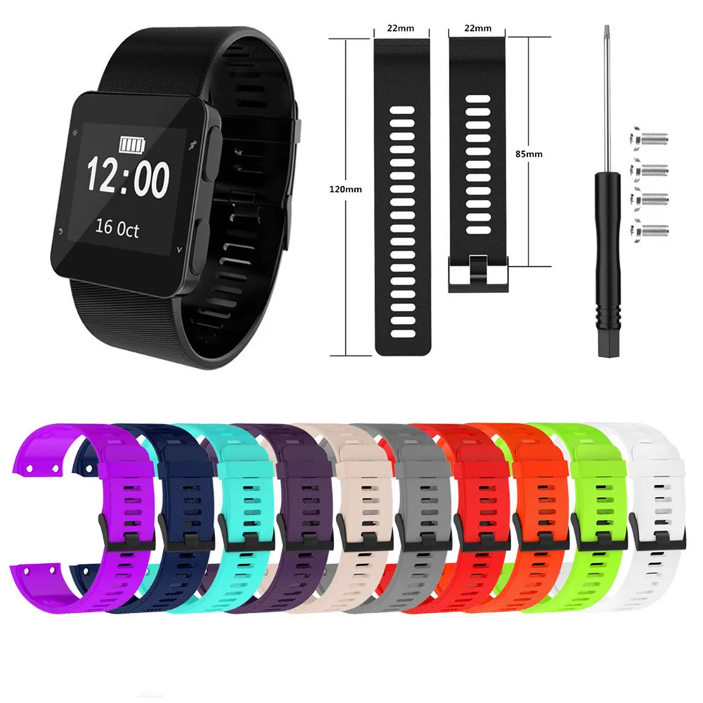 

Ремешок спортивный из ТПЭ для смарт-часов Garmin Forerunner 35 30, 22 мм