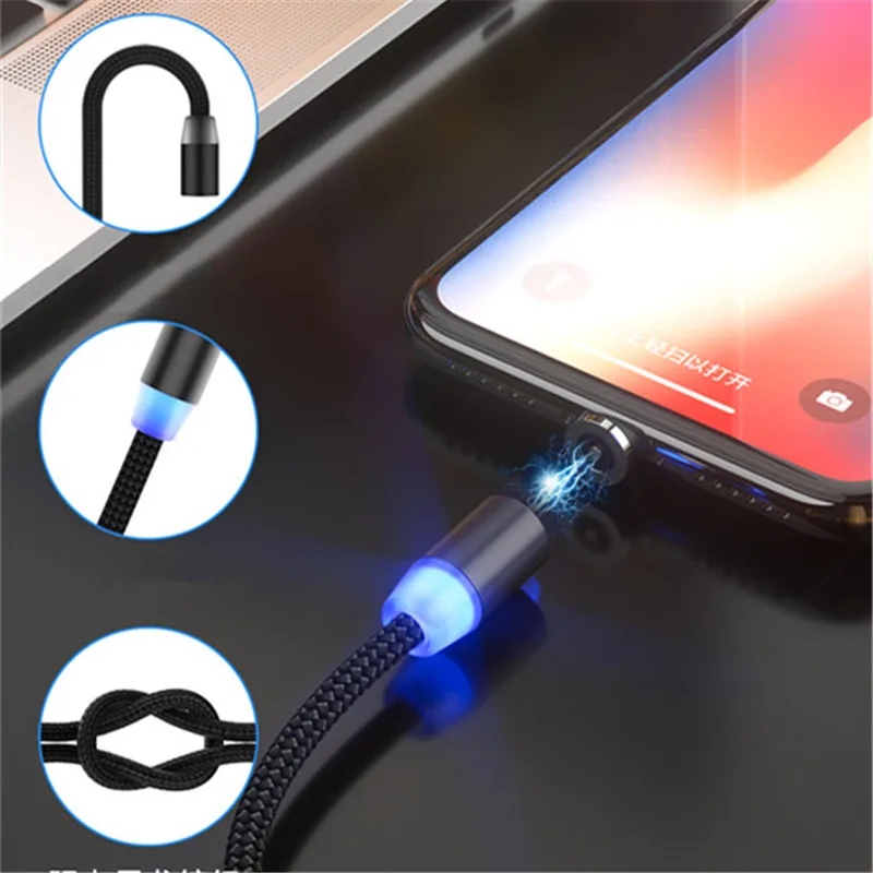 Магнитное зарядное устройство USB Type C кабель для iphone 6s 6 plus Meizu Samaung A50 Huawei Nova 5T Xiaomi |