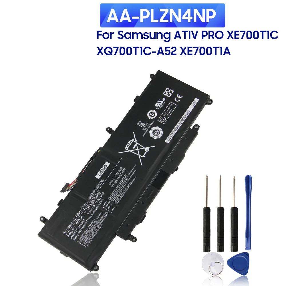 

Original Replacement Battery AA-PLZN4NP 49Wh For Samsung ATIV PRO XE700T1C XQ700T1C-A52 XE700T1A Tablet Battery