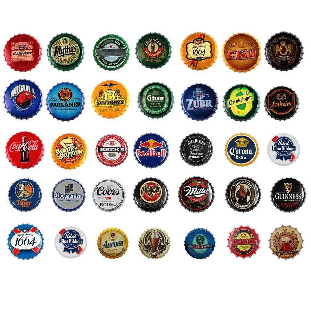 Металлические газовые масляные пивные бутылки крюк крысиный стержень наклейки