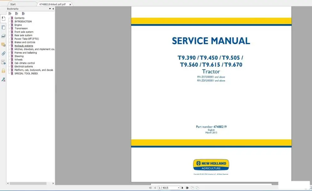 New Holland Construction Equipment Service Manual 2020 | Автомобили и мотоциклы