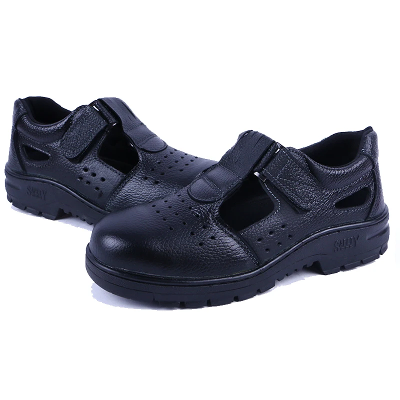 Летние сетчатые сандалии рабочие ботинки уличные противоскользящие для ремонта